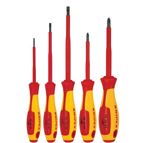 Knipex Precision Slotted/Phillips Screwdrivers/Pliers, 