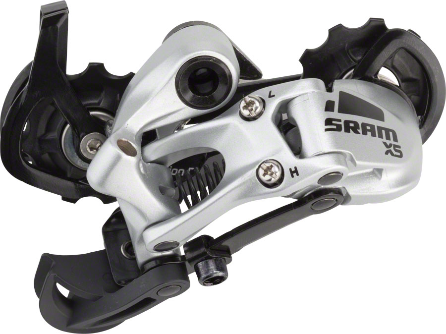 Sram X Rear Derailleur Speed Medium Cage Silver Bikeparts