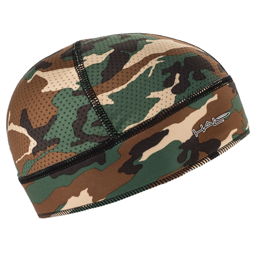 Halo Headbands Skull Cap, Camo Green