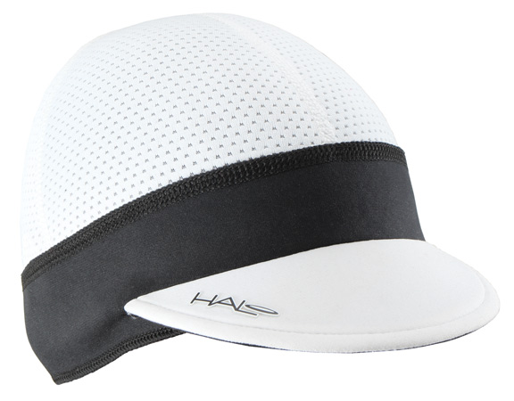 Halo Headbands Cycling Cap, White