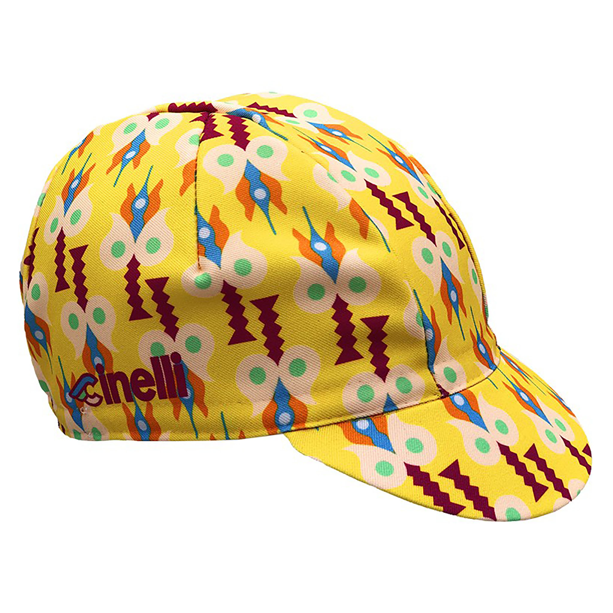 Cinelli Cycling Cap, Mendini Art, Baby Alien, Red/Black