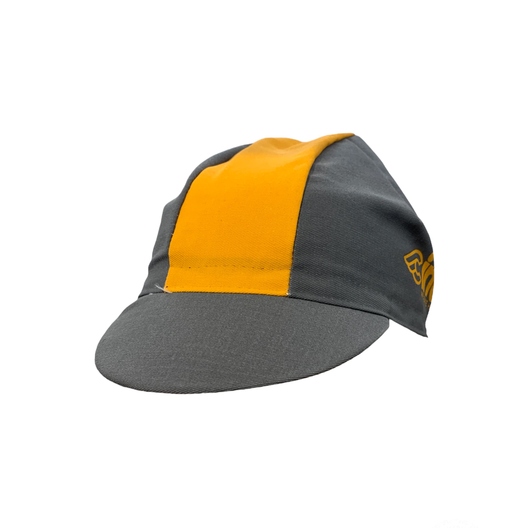 Cinelli Cycling Cap,We Bike Harder, Yellow