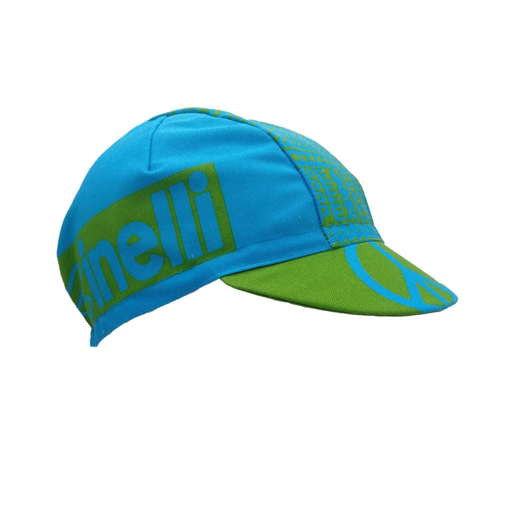 Cinelli Cycling Cap, Peace, Sky Blue