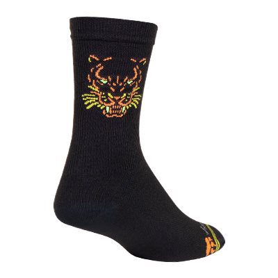 Sockguy Regall Crew 6" Socks, 5-9, Black
