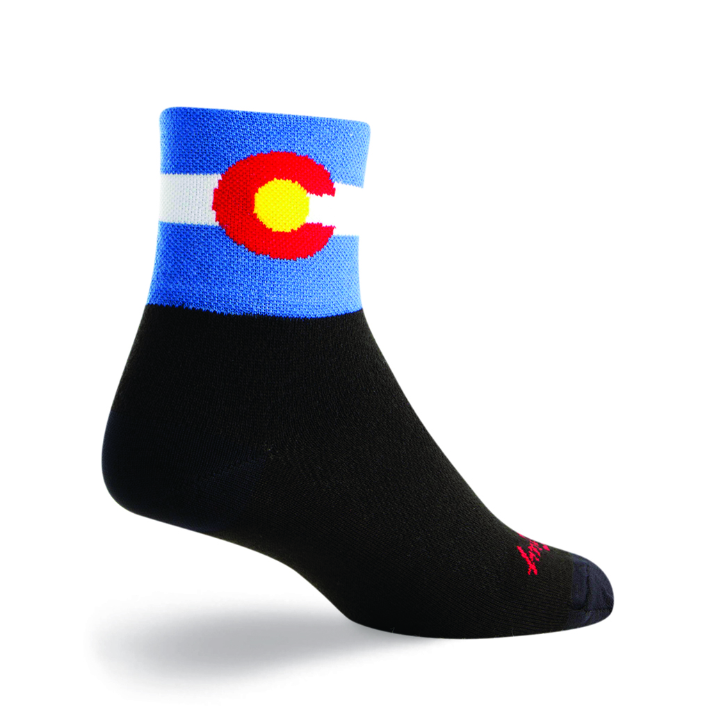 Sockguy Colorado Flag, 9-13, Black