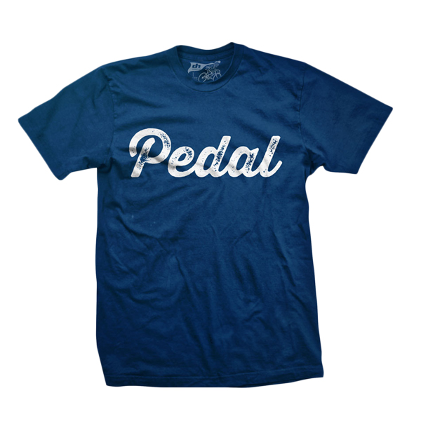 DHDwear Pedal Tee, Medium, Blue