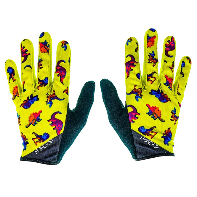 Handup Most Day Glove, Large, Hi Viz Dinos