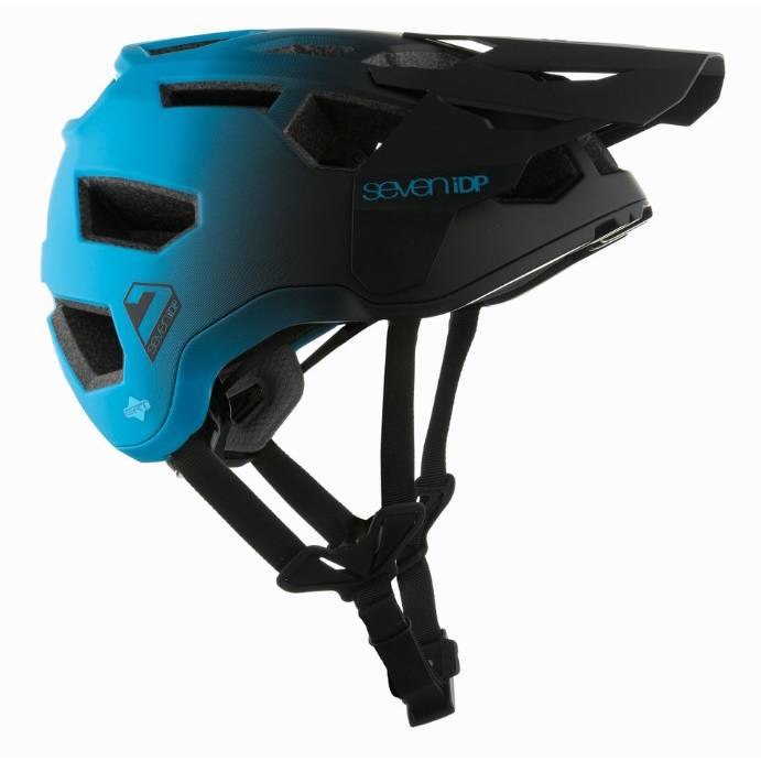 7iDP Project 21 Pro Trail Helmet , Matte Blu/Blk , XS/S