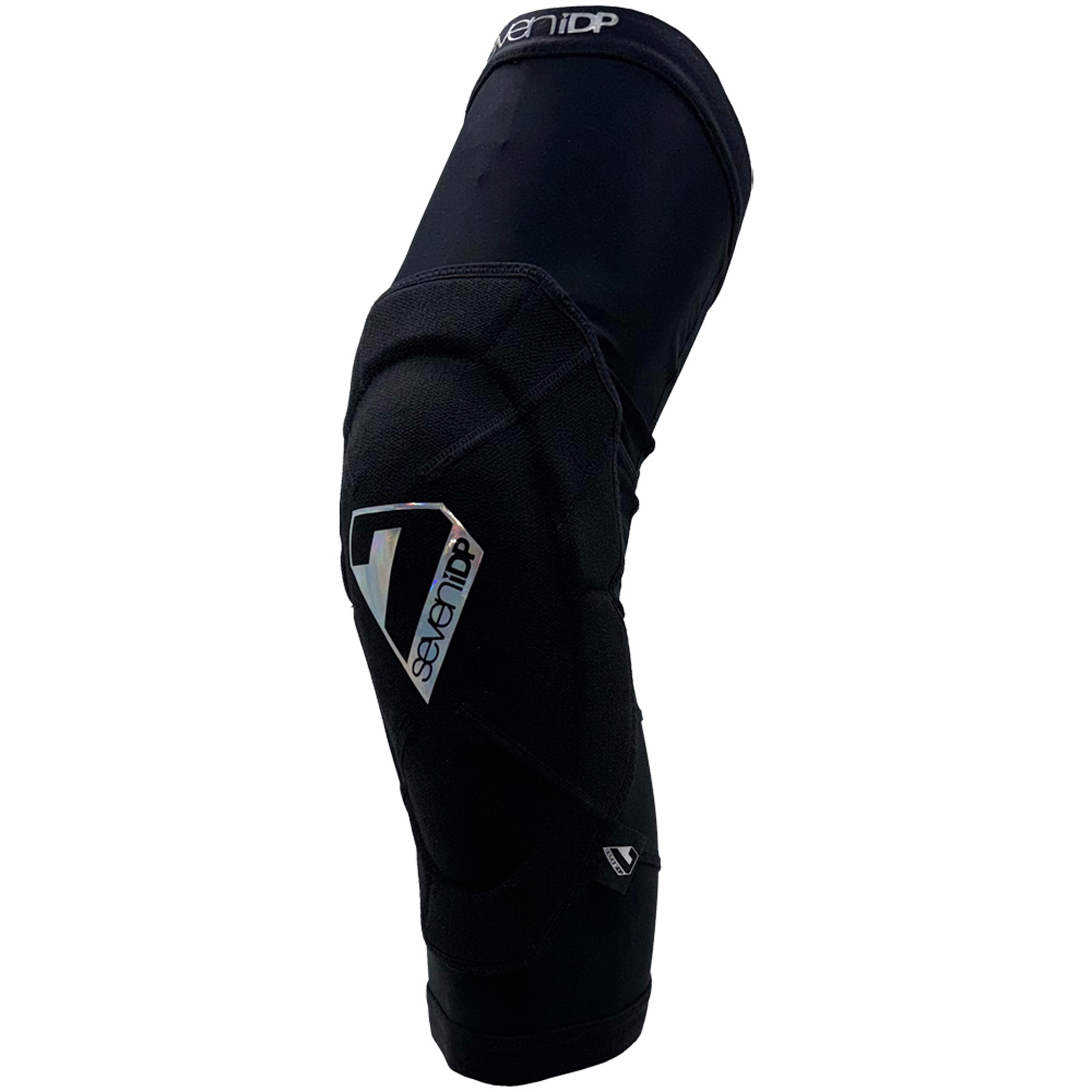 7iDP Sam Hill Knee Armor, L, Black/Holographic