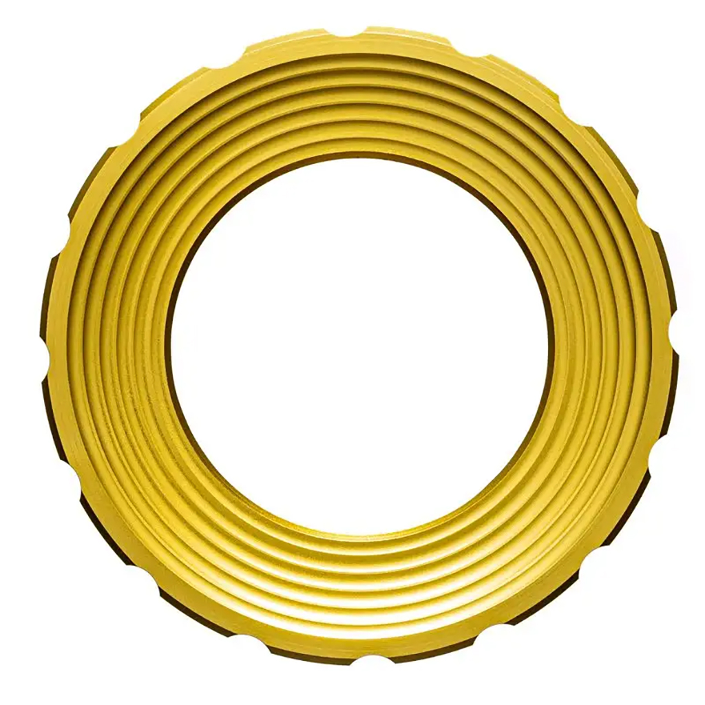 Absolute Black Center Lock Rotor Lockring, Gold