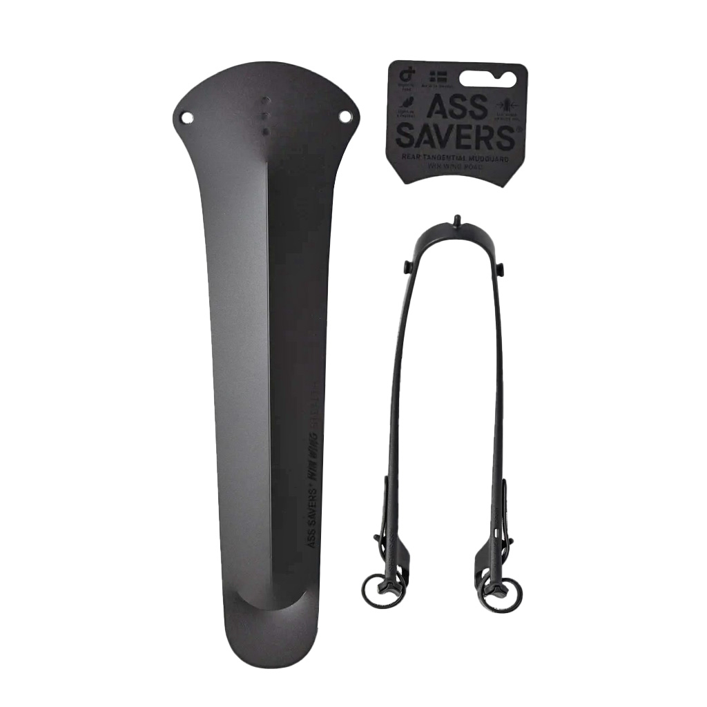 Ass Savers Win Wing 2 Road Fender, Black