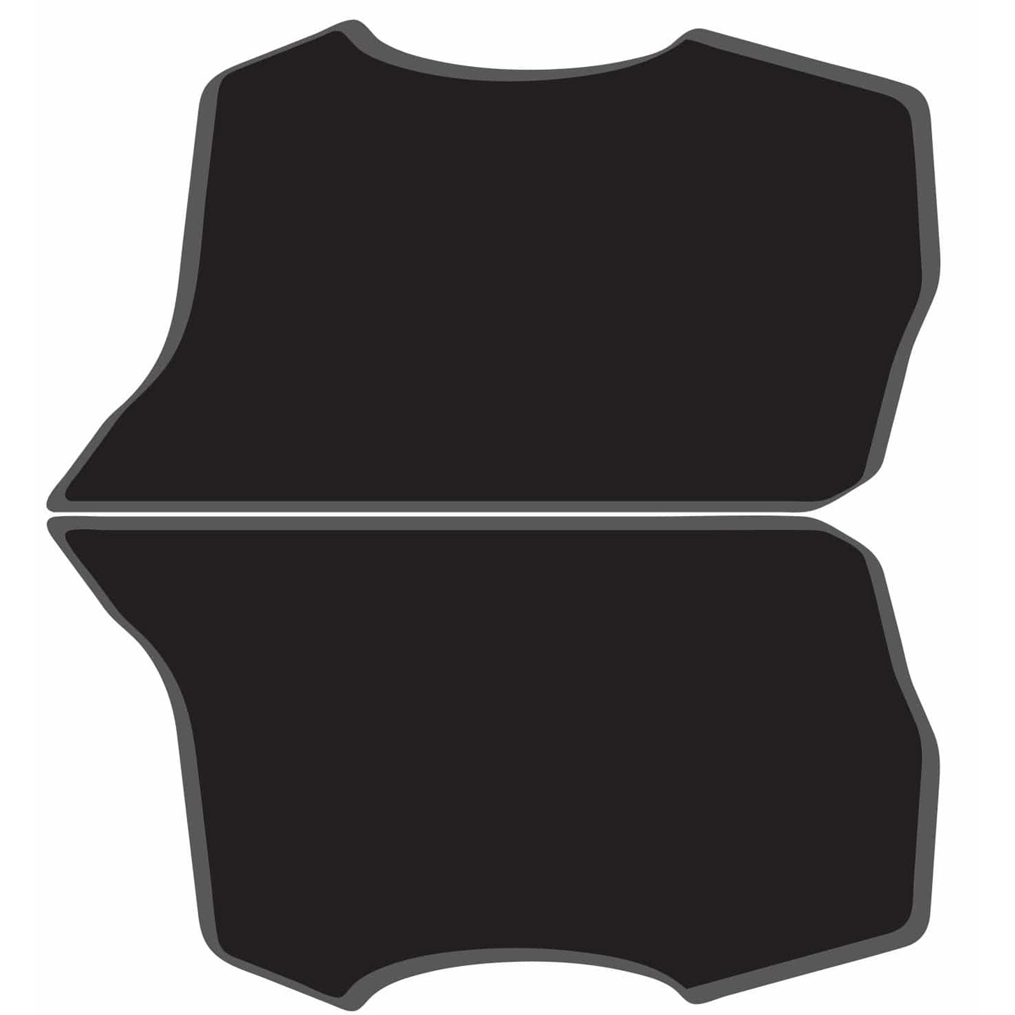 AnswerBMX 3D Number Plate, Side, Black
