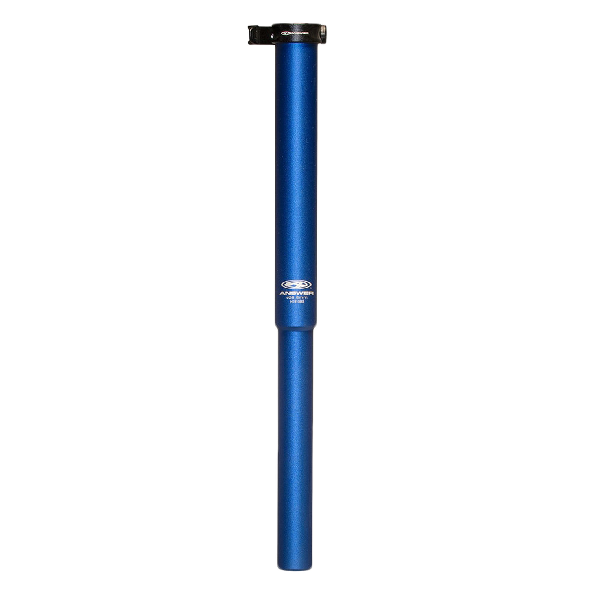 AnswerBMX Seatpost Extender, 27.2x407mm, Blue