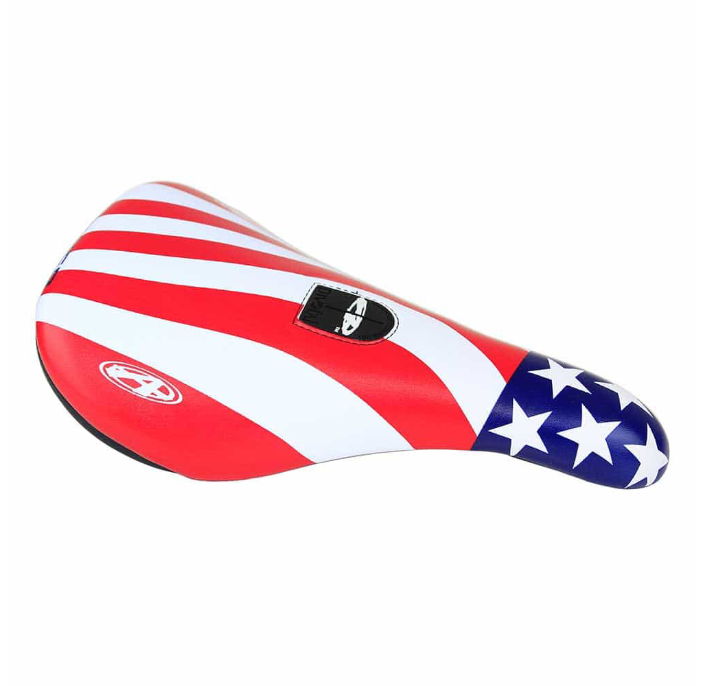 AnswerBMX Pro Saddle, Pivotal, American Flag