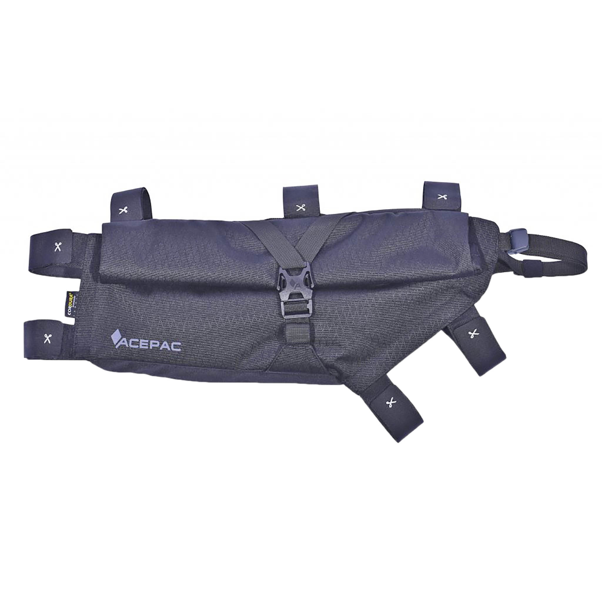 Acepac Roll Frame Bag, Large - Black 