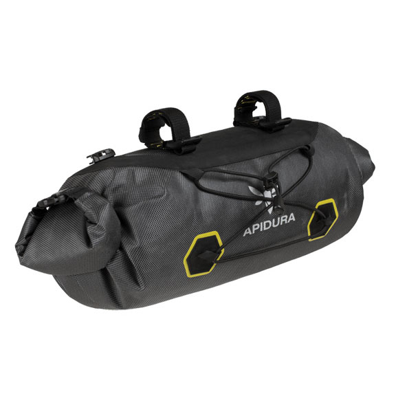 Apidura Expedition Handlebar Pack, (14L), Gray/Black | Bikeparts.Com