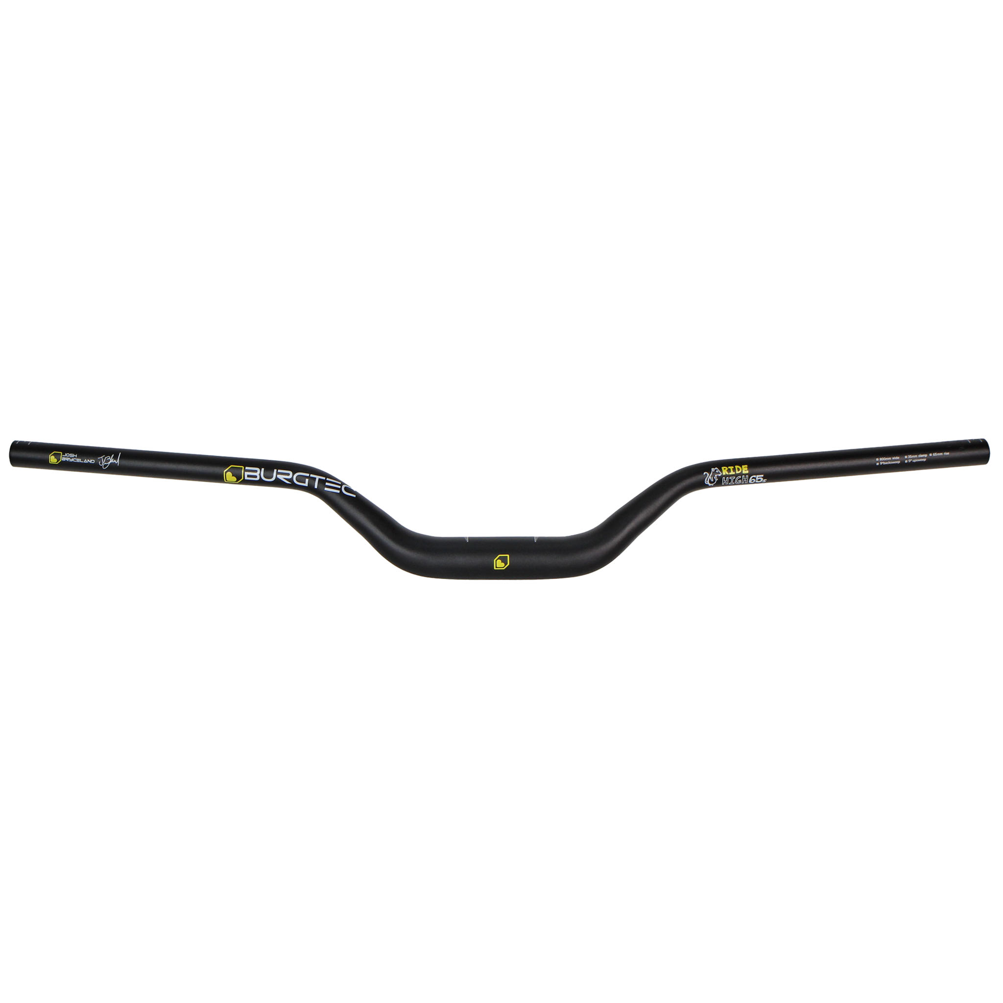Burgtec Josh Bryceland Ride High Rise Bar, (35) 65/800mm, Blk