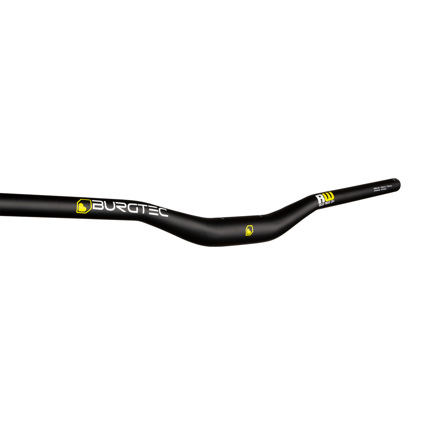 Burgtec Ride Wide DH Riser Bar, (35.0) 30mm/800mm - Blk