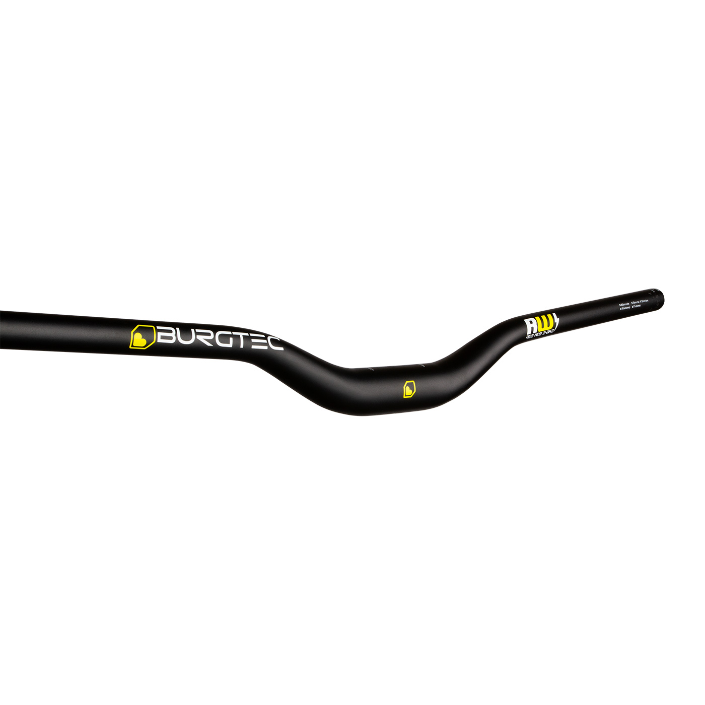 Burgtec Ride Wide E-Bike Riser Bar, (35.0) 35mm/800mm - Blk