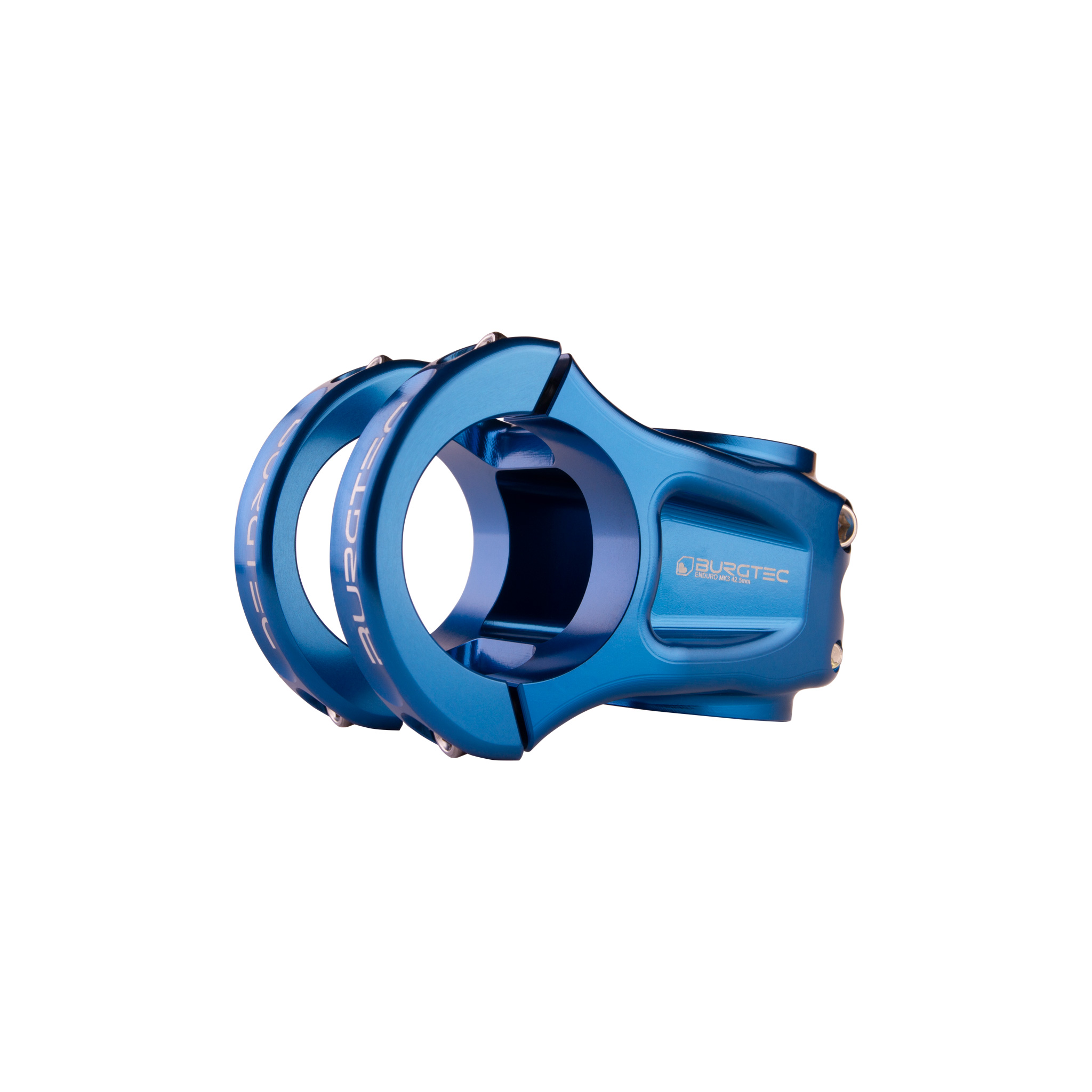 Burgtec Enduro MK3 Stem, (35.0) 0d x 42.5mm - Deep Blue