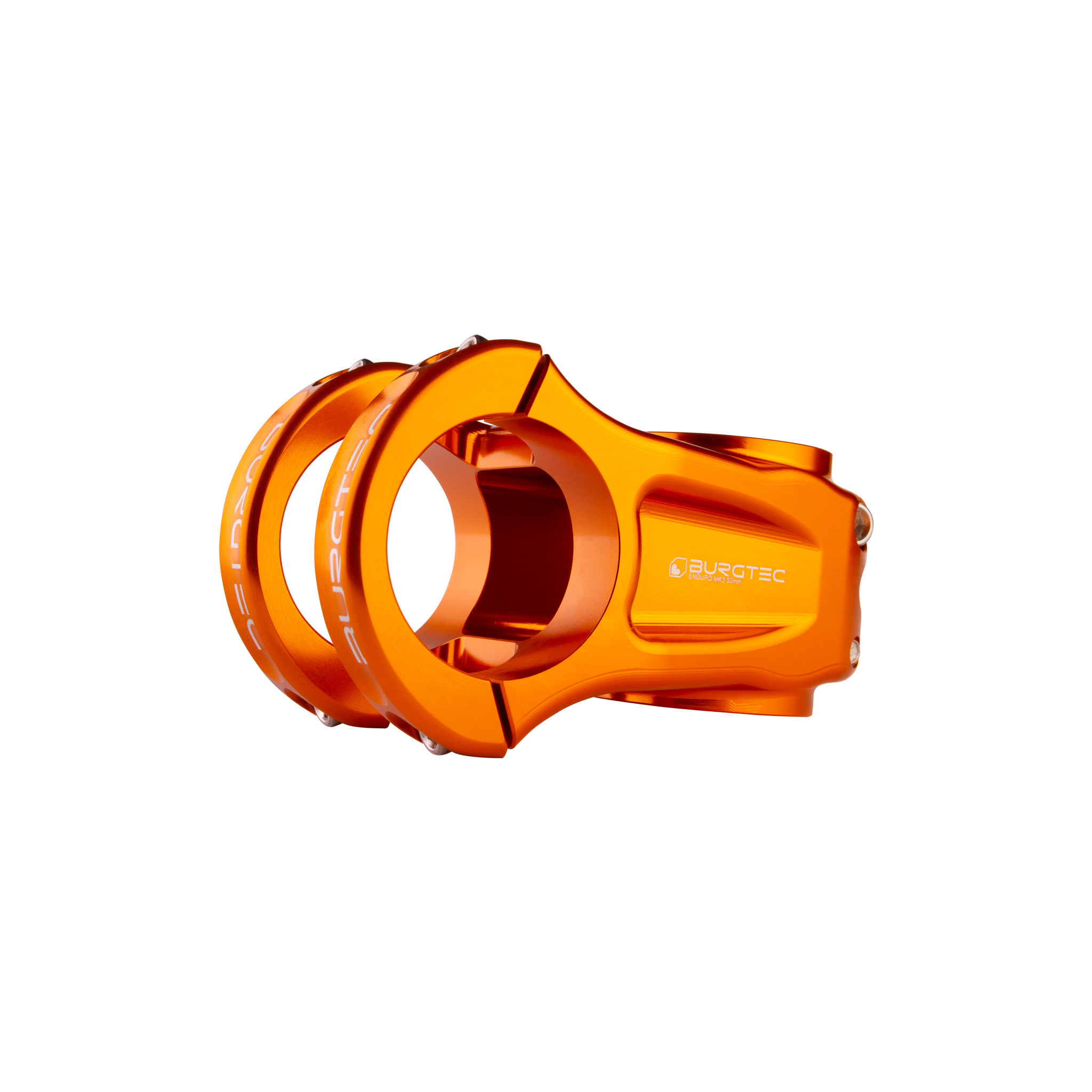 Burgtec Enduro MK3 Stem, (35.0) 0d x 50mm - Iron Bro Orange