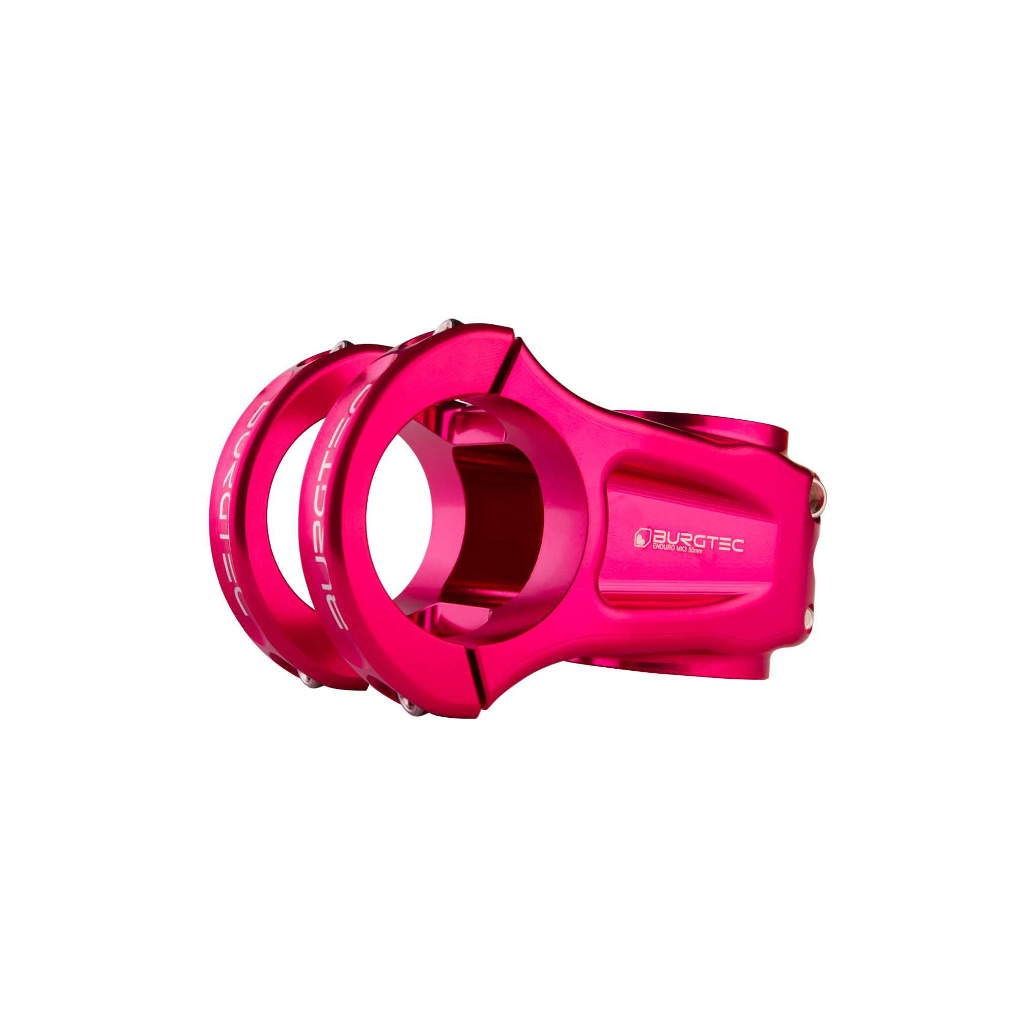 Burgtec Enduro MK3 Stem, (35.0) 0d x 50mm - Toxic Barbie Pink