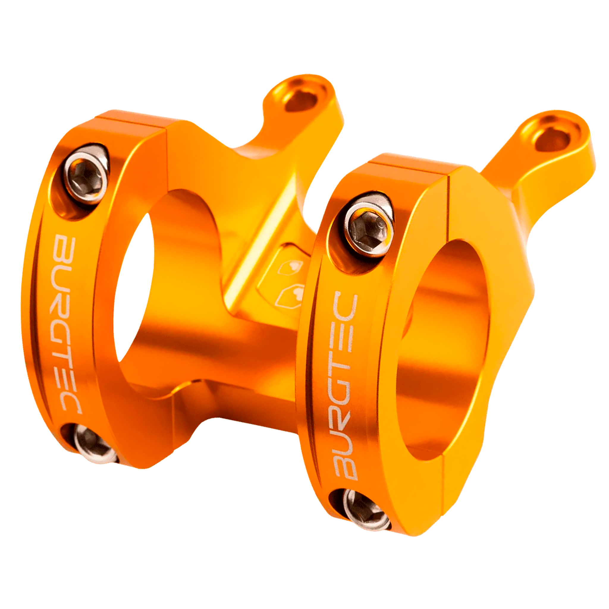 Burgtec MK3 Direct Mount Stem, (35) 45mm - Iron Bro Orange