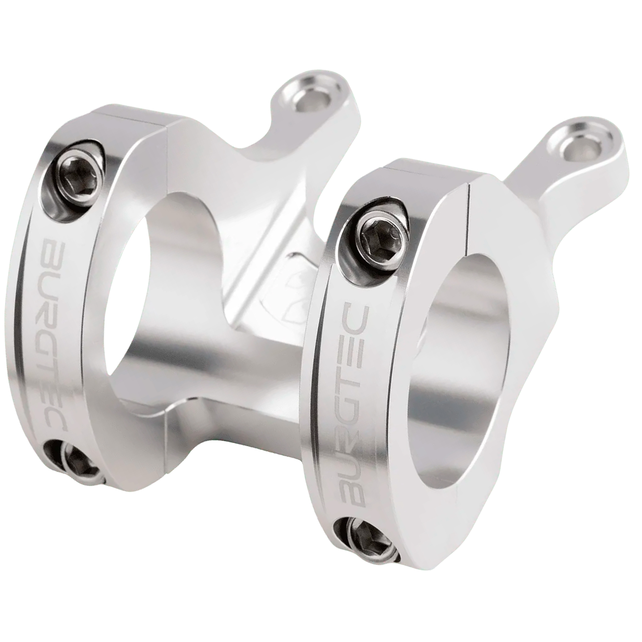 Burgtec MK3 Direct Mount Stem, (35) 50mm - Rhodium Silver