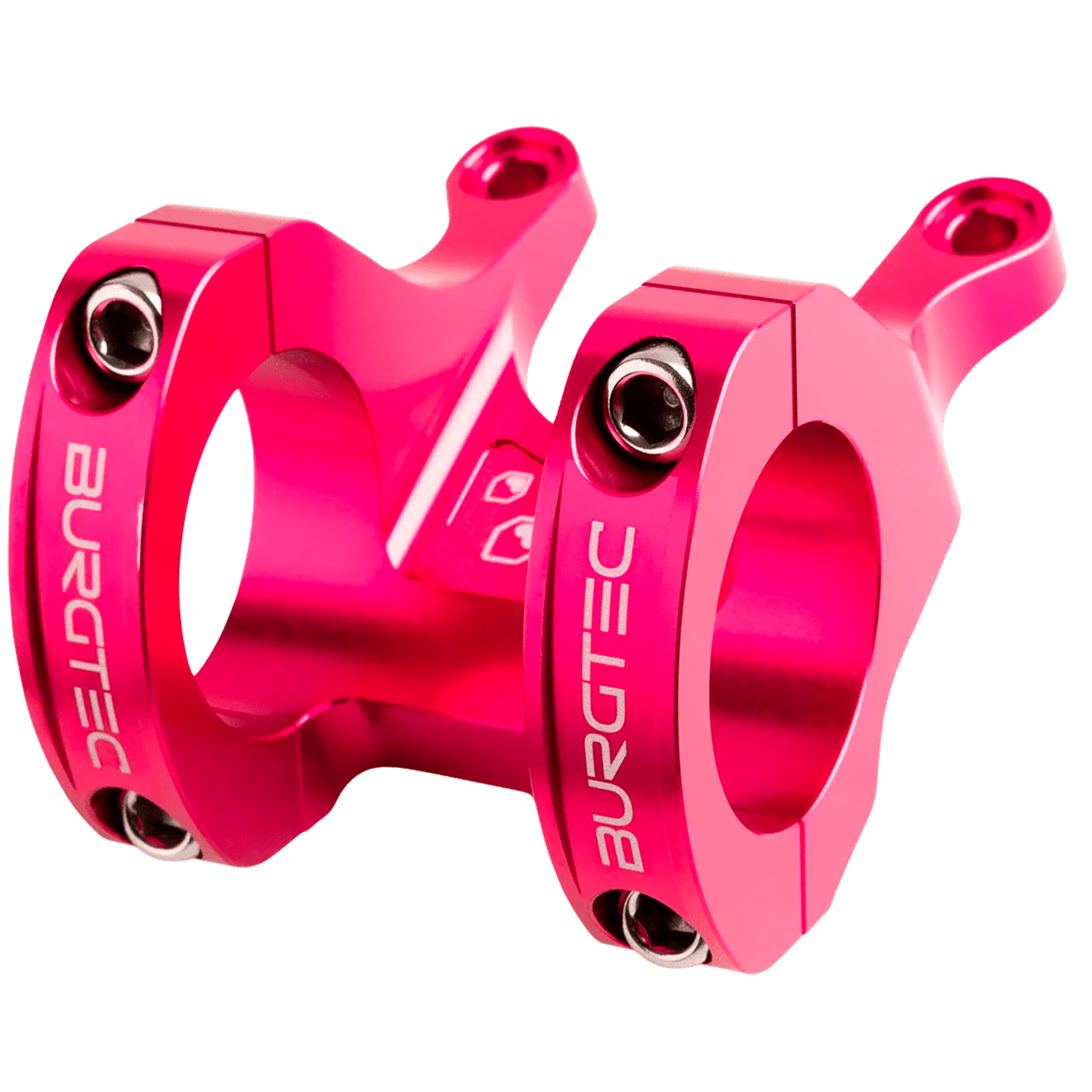 Burgtec MK3 Direct Mount Stem, (35) 45mm, Toxic Barbie Pink