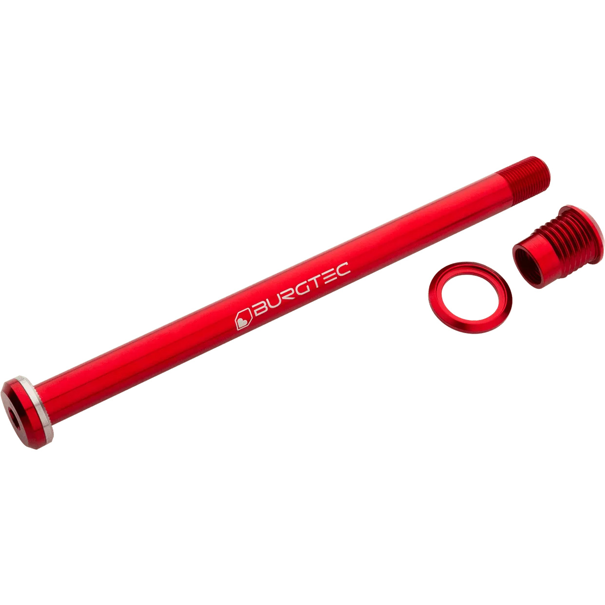 Burgtec Santa Cruz Rear Axle, 12x173.7mm - Race Red