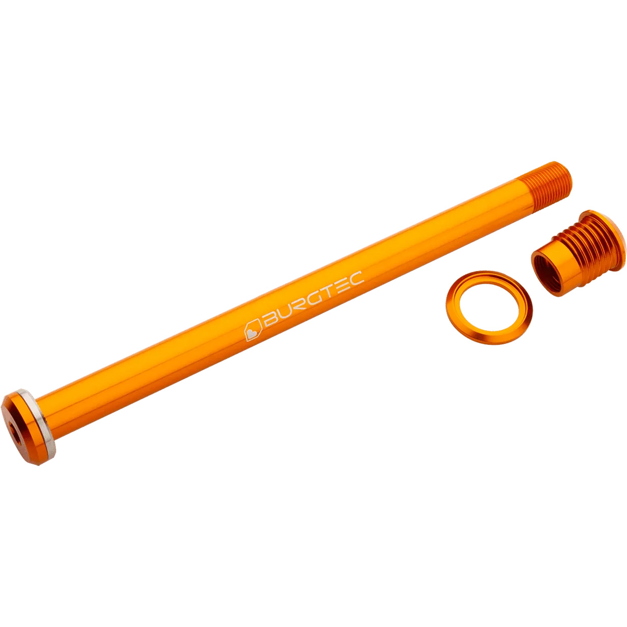 Burgtec Santa Cruz Rear Axle, 12x173.7mm, Iron Bro Orange