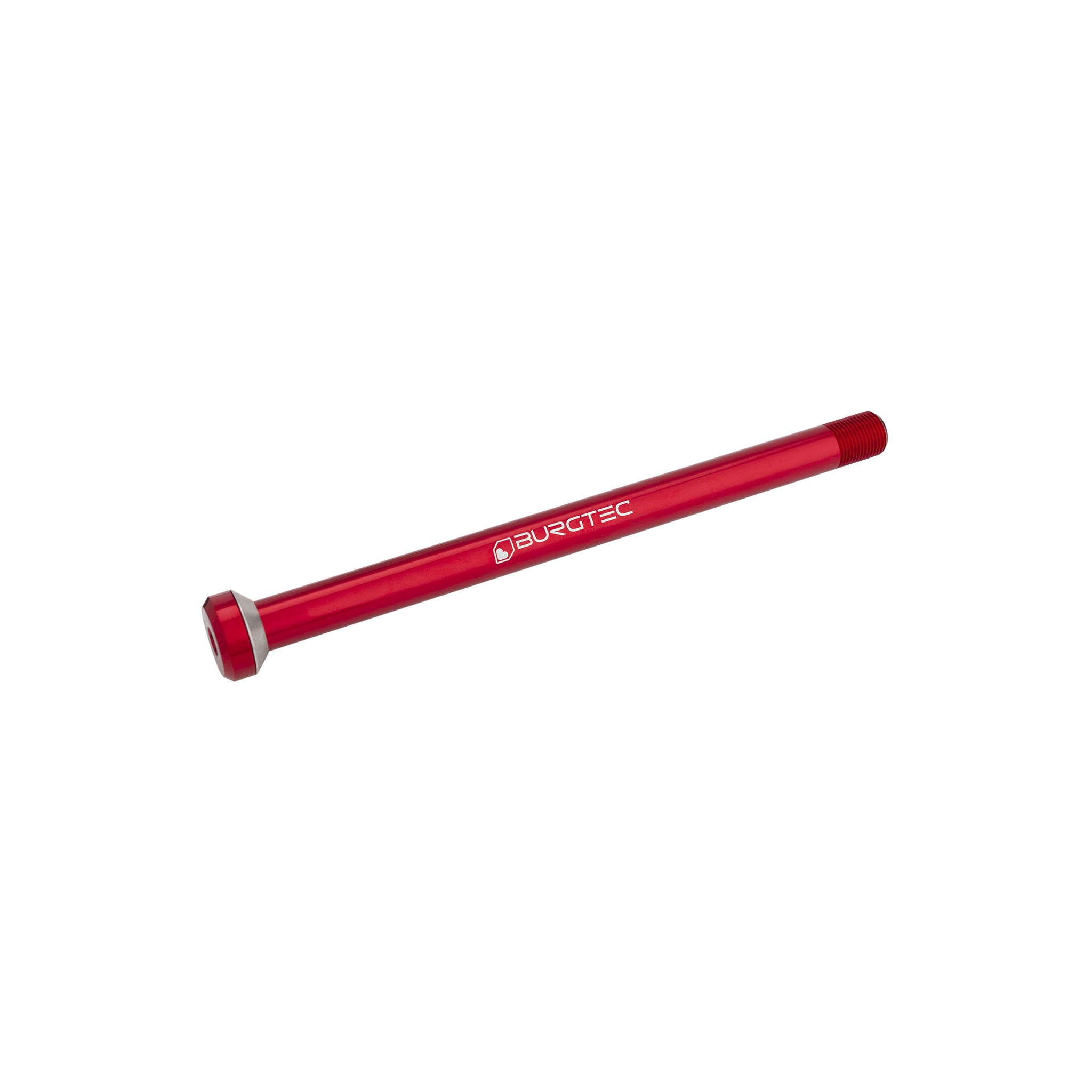 Burgtec Specialized 175.5mm Rear Axle, 12x1.0mm - Race Red