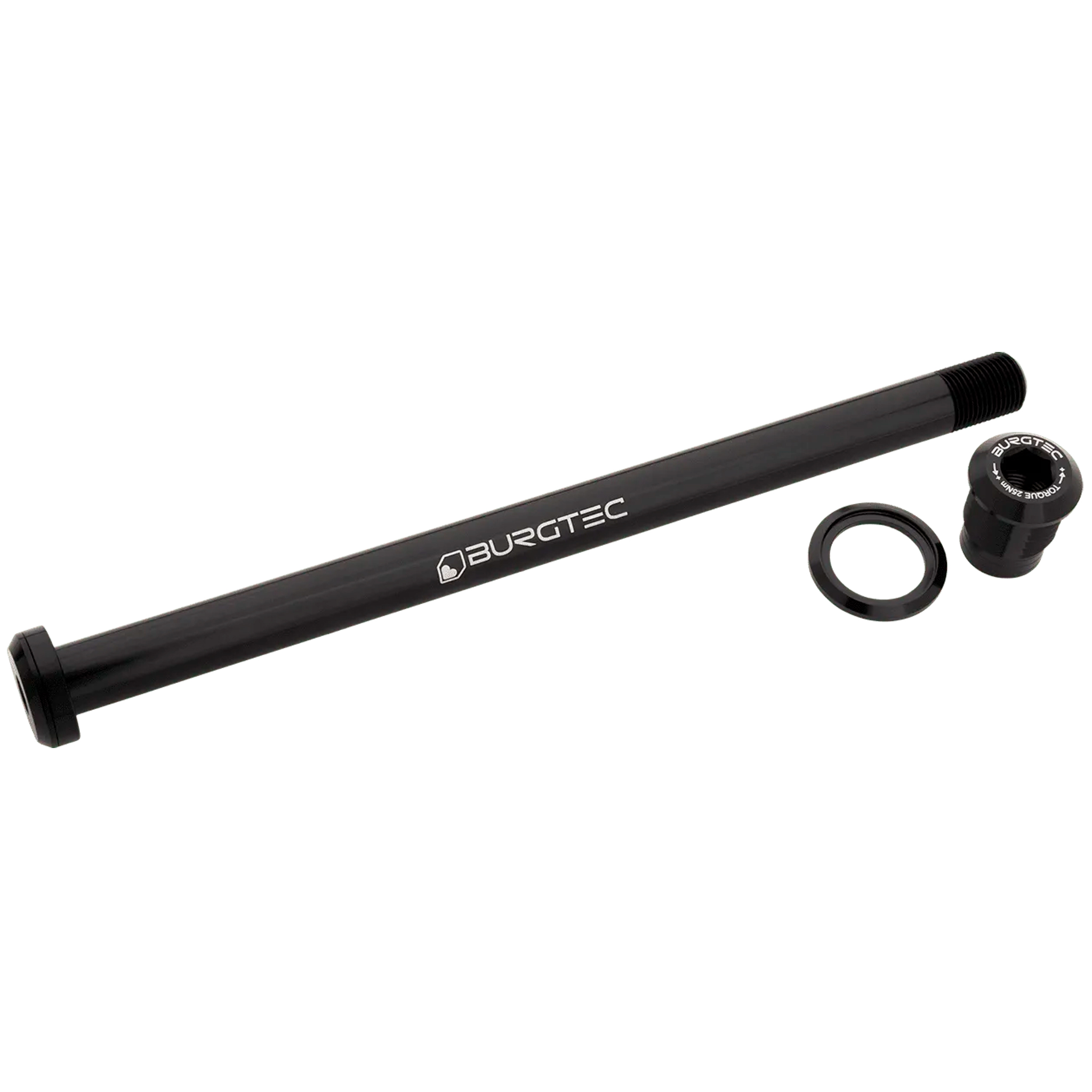 Burgtec Pivot 185.3mm UDH Rear Axle - Burgtec Black