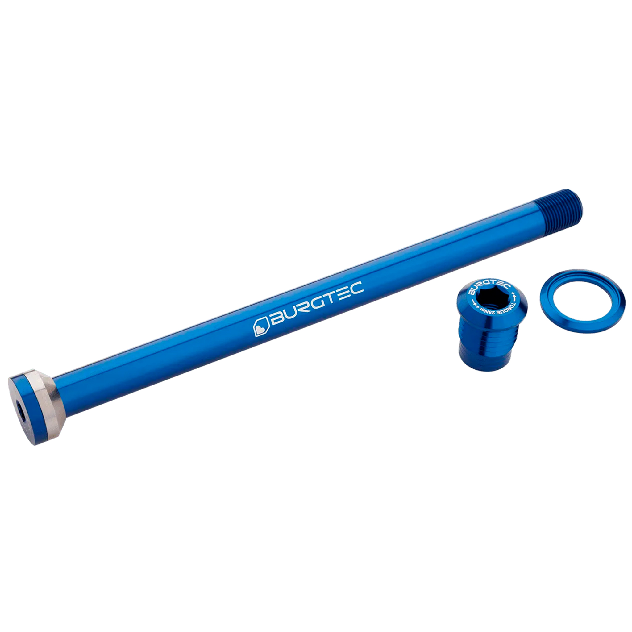 Burgtec Transition 175mm UDH Rear Axle - Deep Blue