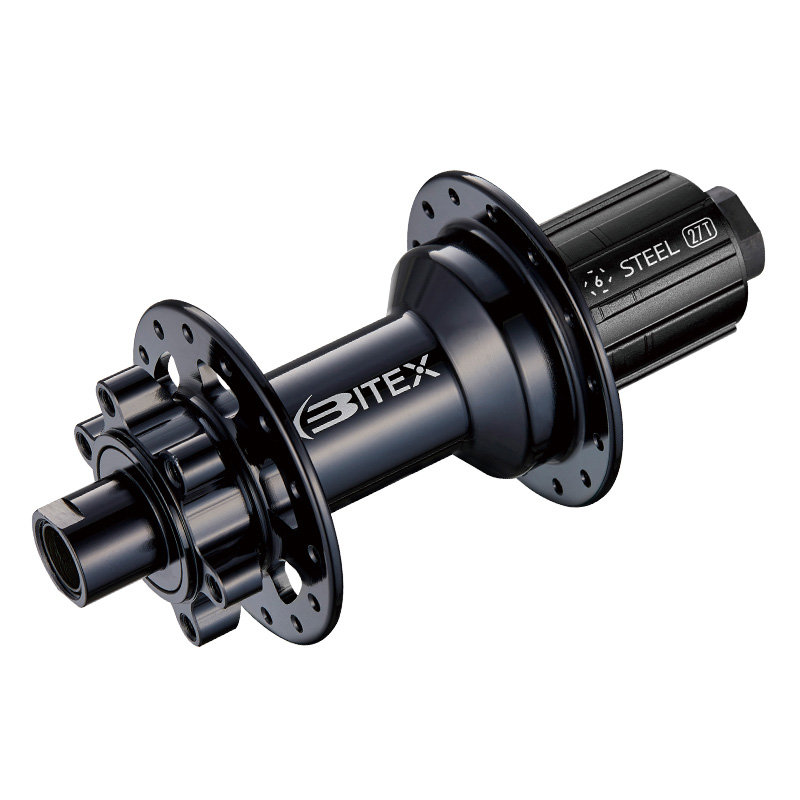 Bitex Hub Rear, 6B Disc (BX214R) 12x148mm, MS, 32h, Black