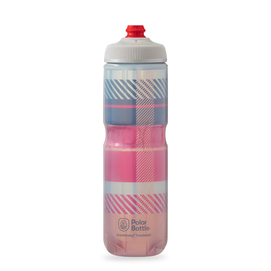 Polar Bottle Breakaway Water Bottle, Bonfire Red, 24oz 