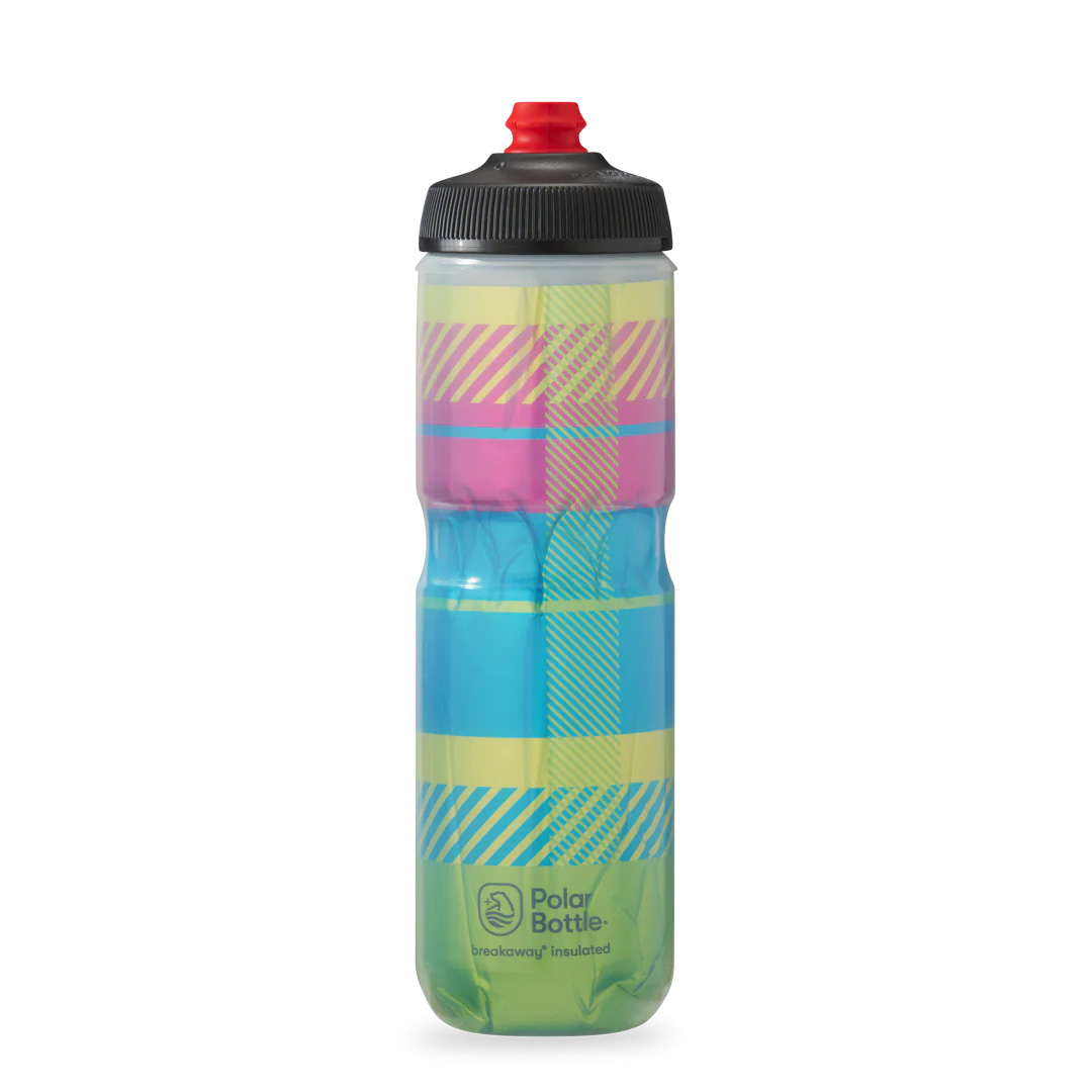 Polar Bottle Breakaway Water Bottle, Highlighter Green, 24oz 