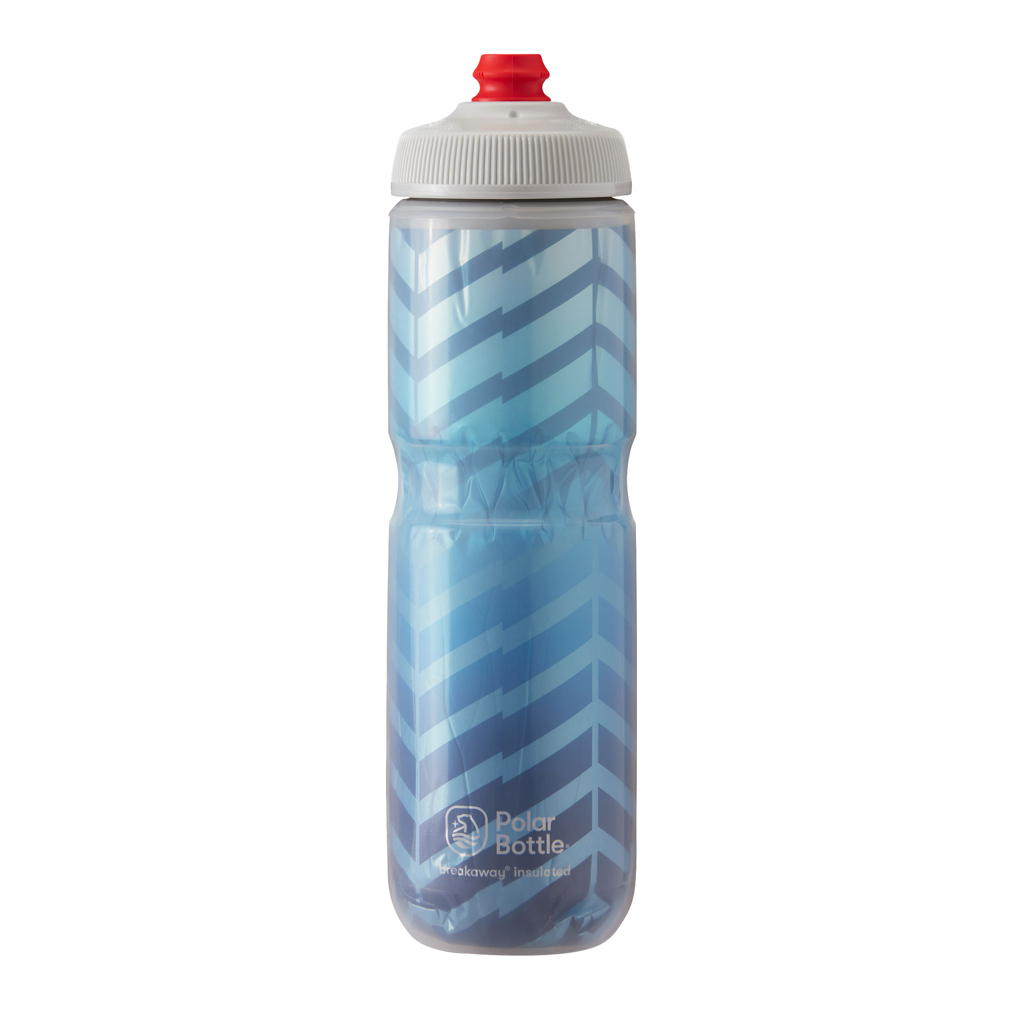 Polar Bottle Breakaway Water Bottle, Bolt Cobalt Blue, 24oz 