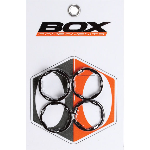 BOX One Stem Spacer Kit, 1" - Black