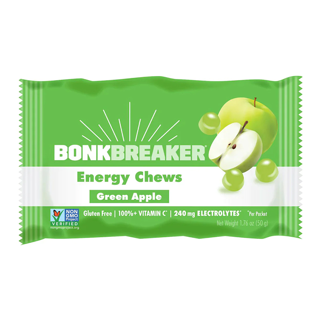 Bonk Breaker Energy Chews, Green Apple (Box/10)