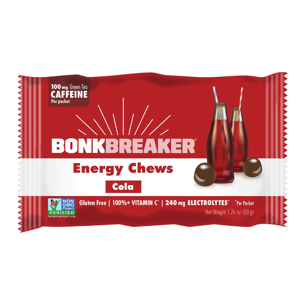 Bonk Breaker Energy Chews, Cola w/Caffeine (Box/10)
