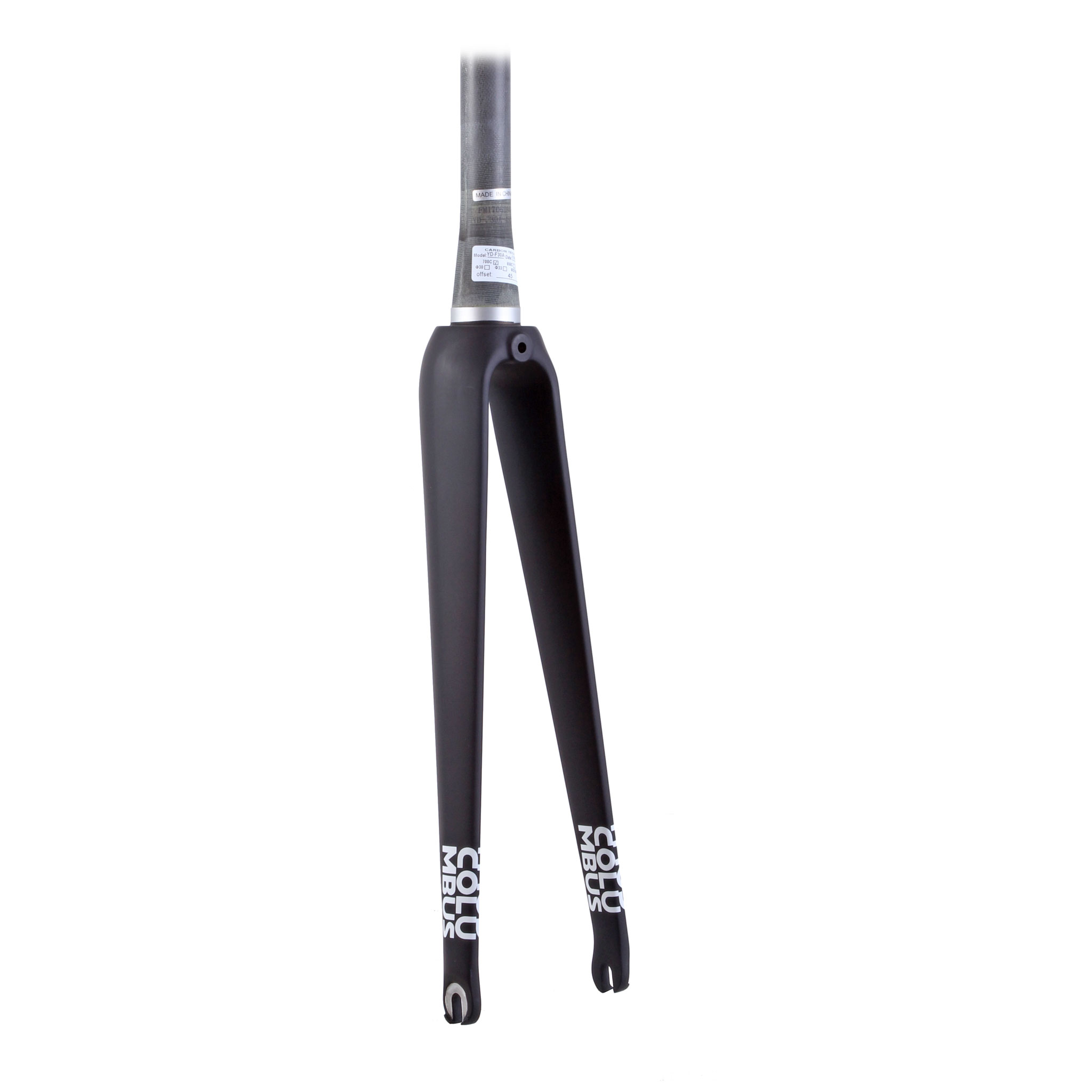 Columbus Futura Caliper Carbon Fork 1.5" (50mm) Tapered, Black