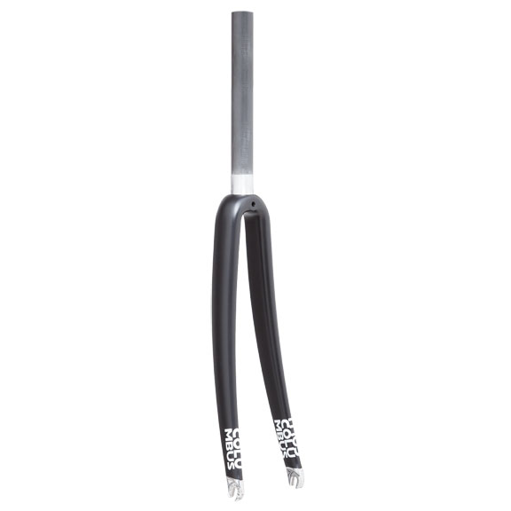 Columbus Minimal Carbon Fork 1" Straight, 45mm Rake, Black