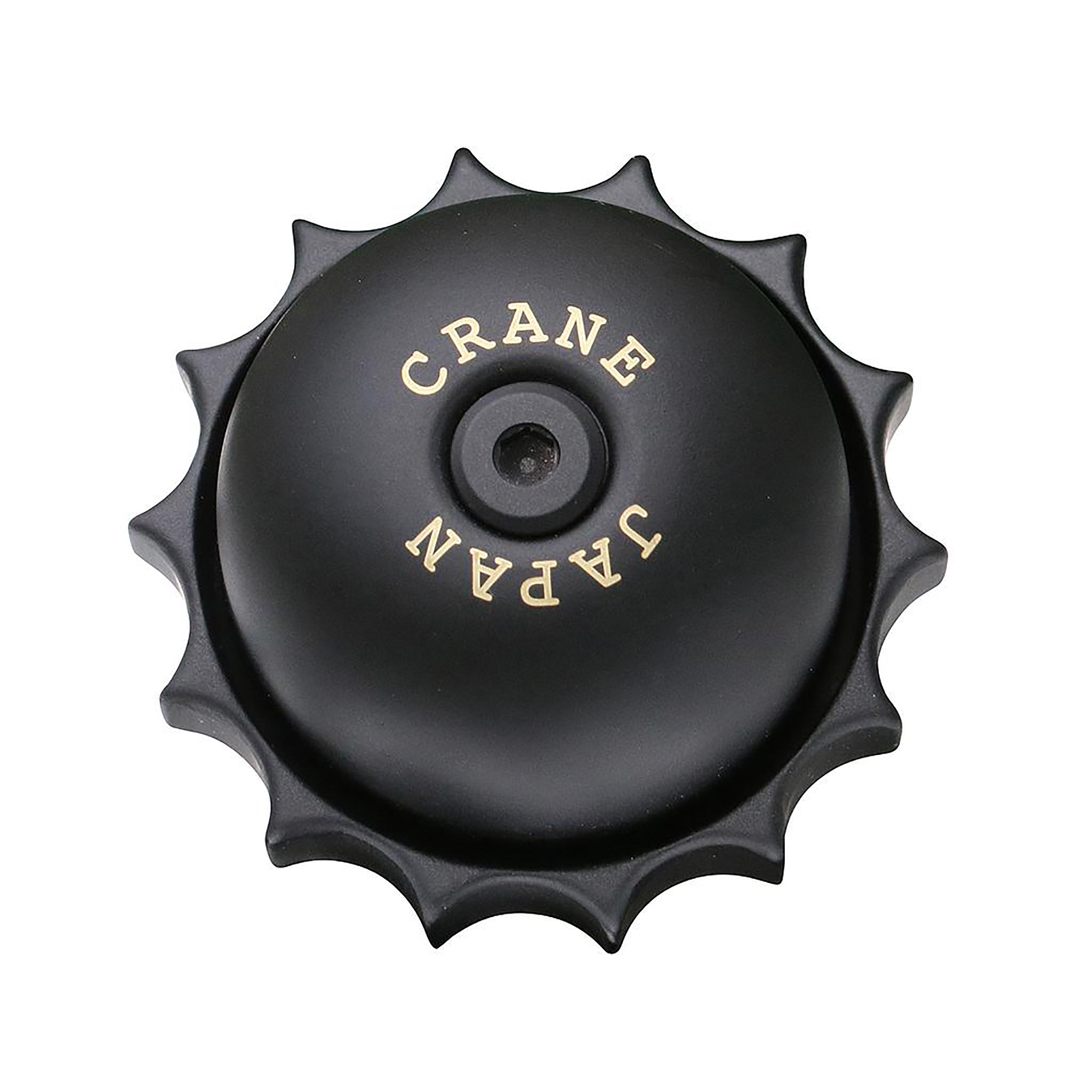 Crane Bell Co E-Ne Revolver Bell, Stealth Black