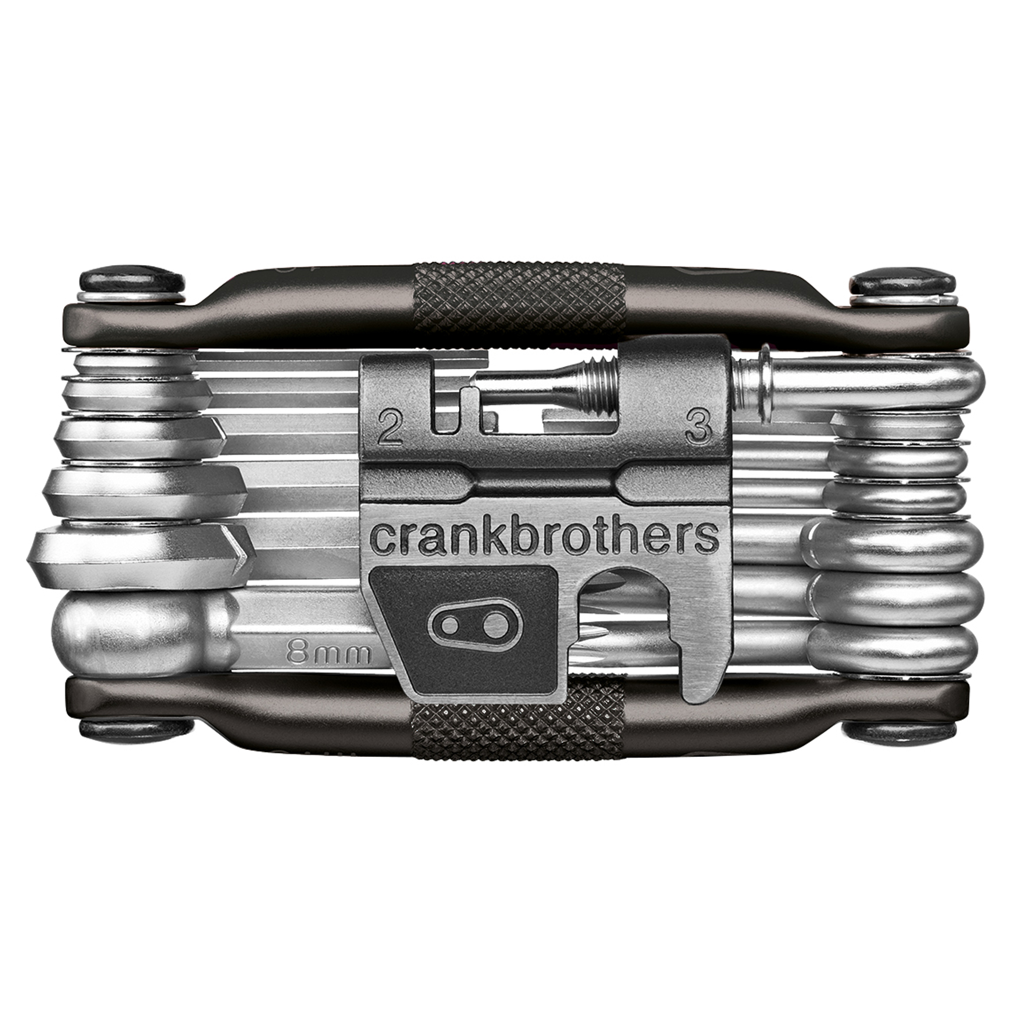 Crankbrothers Multi-19 Mini Tool with Flask, Midnight Edition
