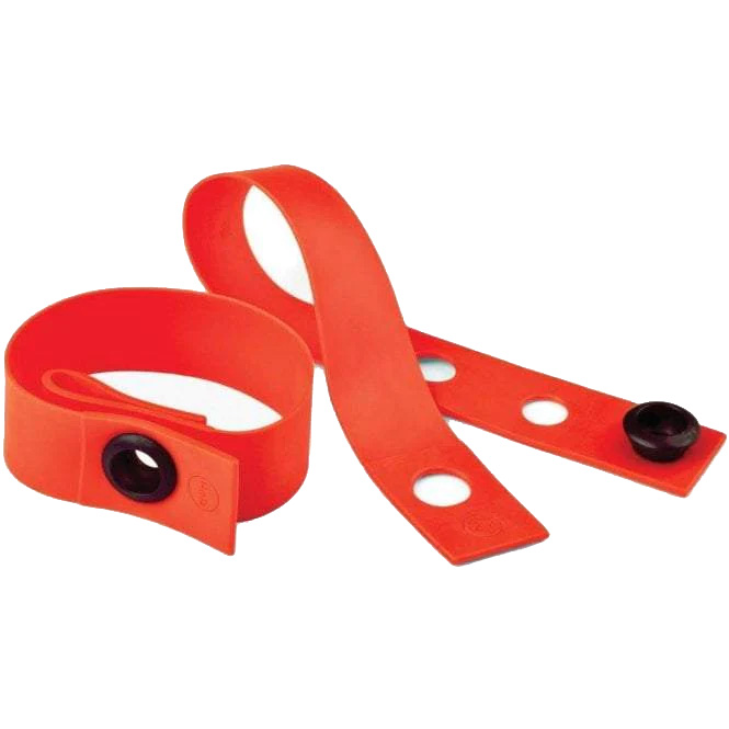 Cycloc Wrap Pant Leg and Gear Strap, Orange
