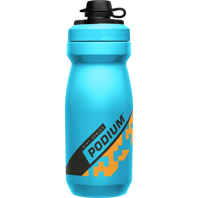 Camelbak Podium Dirt Series Bottle, Blue/Orange, 21oz