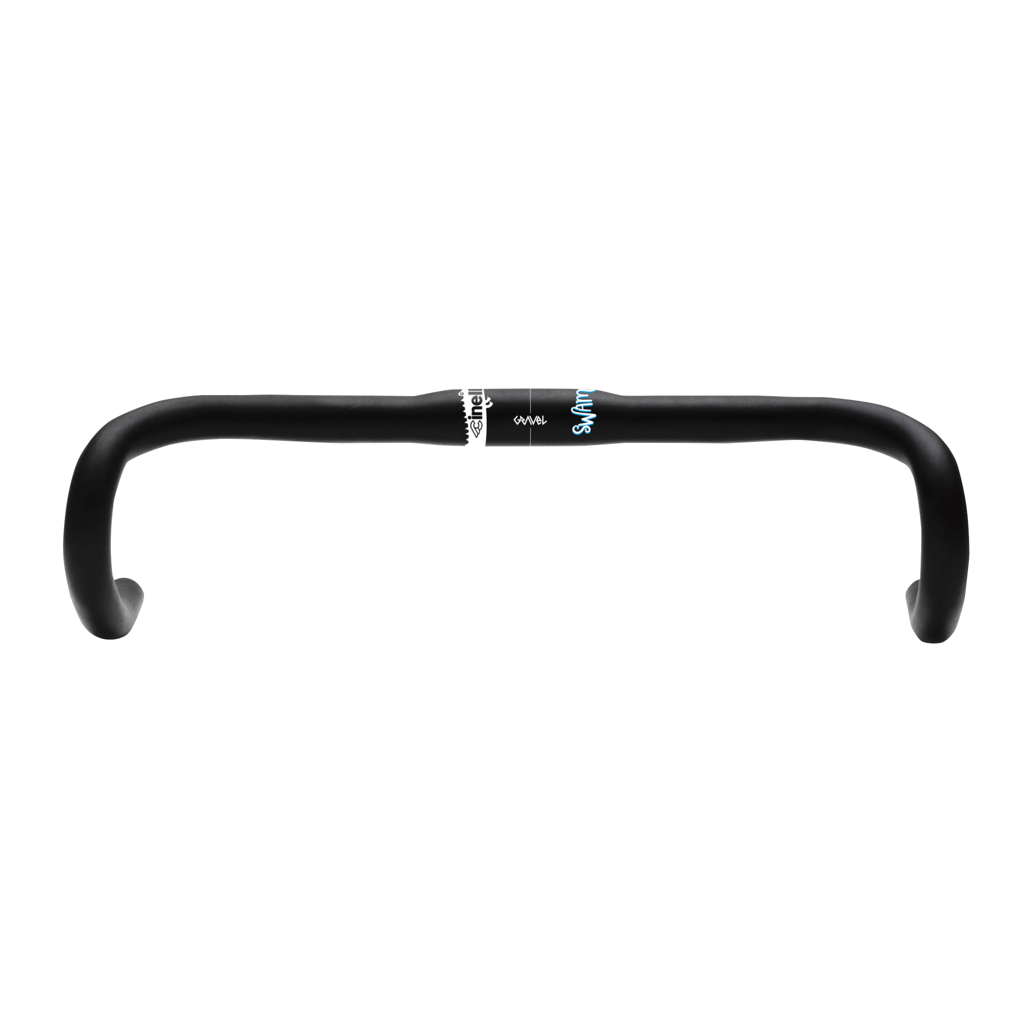 Cinelli Swamp Alloy Gravel Bar (31.8) Black - 40cm