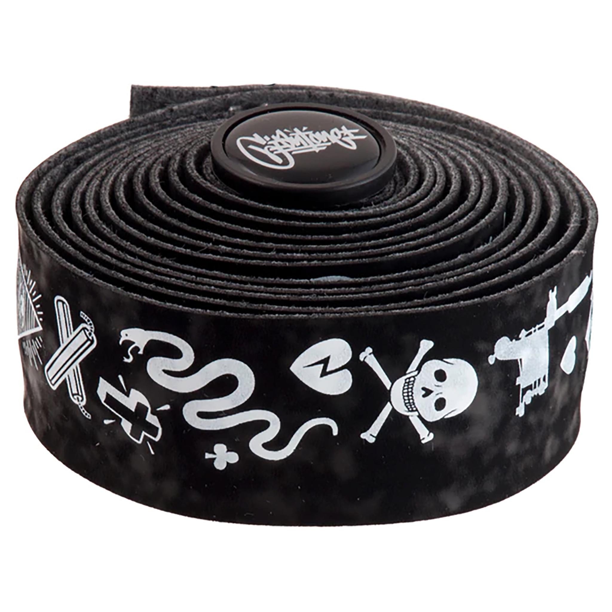 Cinelli Volee Handlebar Tape, Mike Giant, Black/White