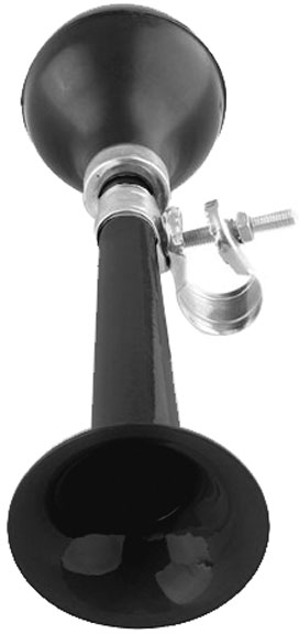 Clean Motion Trumpeter Straight Horn, Black